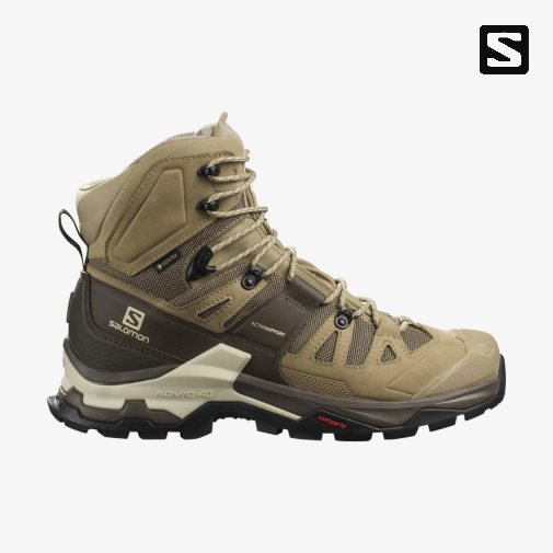 Salomon Quest 4 GTX Turisticka Obuv Panske Olivovo Zelená | SK 1MREBX